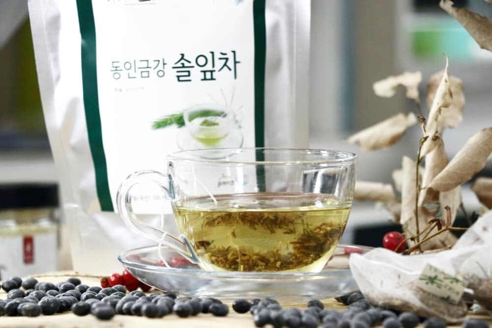 sollip-cha Korean pine-needle tea